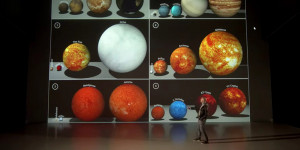 Beitragsbild des Blogbeitrags Größenvergleiche im Universum