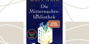 Beitragsbild des Blogbeitrags Rezension – Die Mitternachtsbibliothek