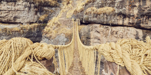 Beitragsbild des Blogbeitrags Video Qeswachaka Grasbrücke in Peru 