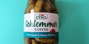 Beitragsbild des Blogbeitrags EFKO - SCHLEMMER GURKEN MEERSALZ & ROSA PFEFFER