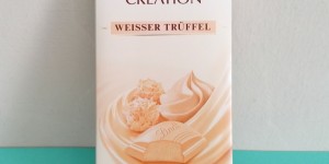 Beitragsbild des Blogbeitrags LINDT - CREATION: WEISSE TRÜFFEL-SCHOKOLADE OHNE ALKOHOL 