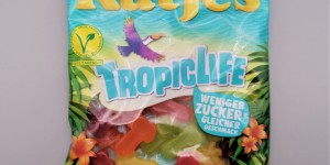 Beitragsbild des Blogbeitrags KATJES - TROPICLIFE: WENIGER ZUCKER? WENIGER GESCHMACK? WENIGER KALORIEN?