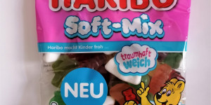 Beitragsbild des Blogbeitrags HARIBO - SOFT-MIX: EINE NEUE SORTE! TRAUMHAFT UND WEICH ZUGLEICH? 