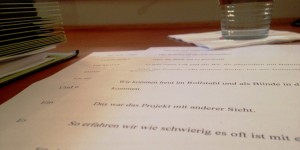 Beitragsbild des Blogbeitrags Meine erste Rede in „Leichter Sprache“ 