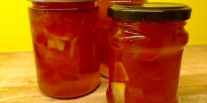 Beitragsbild des Blogbeitrags Was tun mit Melonenresten? Marmelade machen! 