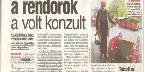 Beitragsbild des Blogbeitrags Artikel in der meistgelesenen ungarischen Tageszeitung Blikk über unseren Fall 