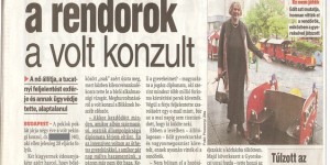 Beitragsbild des Blogbeitrags Artikel in der meistgelesenen ungarischen Tageszeitung Blikk über unseren Fall