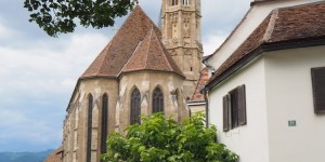 Beitragsbild des Blogbeitrags Unterwegs im „Klösterreich“: Stift Rein & Wallfahrtskirche Maria Straßengel nahe Graz, Steiermark. 