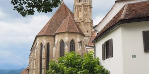 Beitragsbild des Blogbeitrags Unterwegs im „Klösterreich“: Stift Rein & Wallfahrtskirche Maria Straßengel nahe Graz, Steiermark.