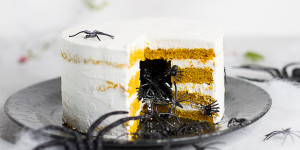 Beitragsbild des Blogbeitrags Spinnentorte … (vegan) 