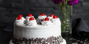 Beitragsbild des Blogbeitrags Schwarzwälder Kirschtorte … (vegan)