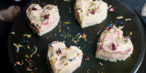 Beitragsbild des Blogbeitrags Valentinstagsherzen … (vegan)