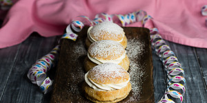 Beitragsbild des Blogbeitrags Laskiaispulla … (vegan)