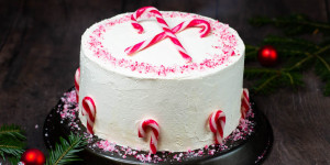 Beitragsbild des Blogbeitrags Zuckerstangentorte … (vegan)