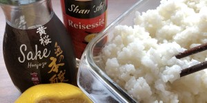 Beitragsbild des Blogbeitrags Sushireis – Schritt für Schritt