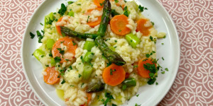 Beitragsbild des Blogbeitrags Risotto Primavera