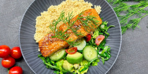 Beitragsbild des Blogbeitrags Ofenlachs