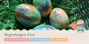Beitragsbild des Blogbeitrags Regenbogen-Eier 