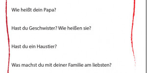 Beitragsbild des Blogbeitrags 2 Portfolioblätter zum Thema „Meine Familie“