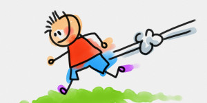 Beitragsbild des Blogbeitrags Bewegungsspiel: Gefühle vom Farbenmonster