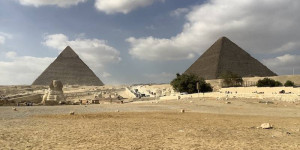 Beitragsbild des Blogbeitrags Tagebuch aus Ägypten: die Pyramiden von Gizeh 
