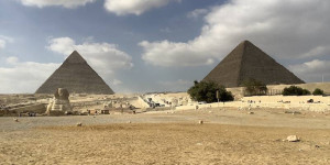 Beitragsbild des Blogbeitrags Tagebuch aus Ägypten: die Pyramiden von Gizeh