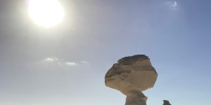 Beitragsbild des Blogbeitrags Die Weiße Wüste – Tagebuch aus Ägypten Tag 4