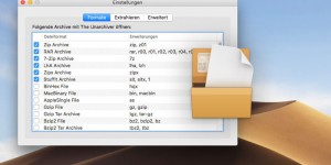 Beitragsbild des Blogbeitrags The Unarchiver 4.0 – Entpack-Tool für macOS