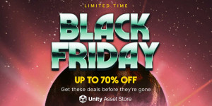 Beitragsbild des Blogbeitrags Black Friday Angebote 2022 im Unity Asset Store