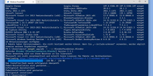 Beitragsbild des Blogbeitrags Programme installieren und aktualisieren aus dem Windows-Terminal mit winget 