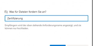 Beitragsbild des Blogbeitrags Dateien anfordern – leider unbrauchbar ?