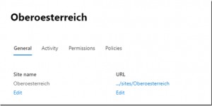 Beitragsbild des Blogbeitrags Umbenennen von SharePoint Sites