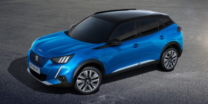 Beitragsbild des Blogbeitrags Peugeot e-2008 – Was kann der große Elektro-Löwe?