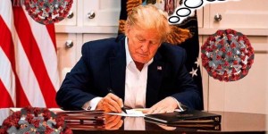Beitragsbild des Blogbeitrags Trumps Corona Tagebuch