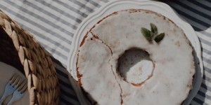 Beitragsbild des Blogbeitrags Sommerlicher Zitronenkuchen