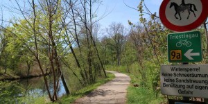 Beitragsbild des Blogbeitrags Der TRIESTINGAU RADWEG: Flussradeln vom Feinsten! 