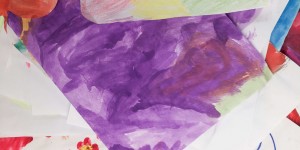 Beitragsbild des Blogbeitrags Wohin mit der ganzen Kinderkunst?