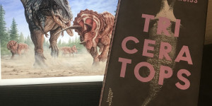 Beitragsbild des Blogbeitrags Menschen und Monster: Stephan Roiss‘ Triceratops 