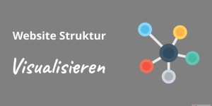 Beitragsbild des Blogbeitrags Website Struktur visualisieren und planen 