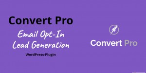 Beitragsbild des Blogbeitrags Convert Pro - WordPress Pop-up Plugin