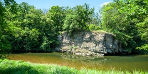 Beitragsbild des Blogbeitrags Wandern Nationalparkzentrum Thayatal - Burgruine Kaja - entlang der Thaya retour - Waldviertel