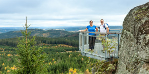 Beitragsbild des Blogbeitrags Wandern auf den Nebelstein im Waldviertel 