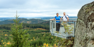 Beitragsbild des Blogbeitrags Wandern auf den Nebelstein im Waldviertel