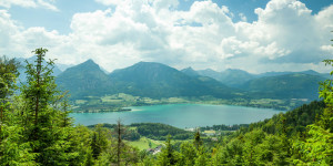 Beitragsbild des Blogbeitrags Wandern Wolfgangsee: Rundtour vom Wolfgangsee zum Schwarzensee