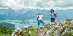 Beitragsbild des Blogbeitrags Wandern Wolfgangsee: Rundwanderung St. Wolfgang auf den Vormauerstein und die Sommeraualm