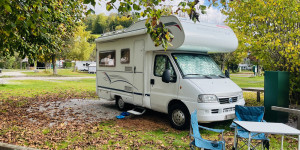 Beitragsbild des Blogbeitrags Camping Wolfgangsee: der Oktober im Salzkammergut, der Herbst am Campingplatz Berau beginnt