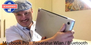 Beitragsbild des Blogbeitrags Macbook Pro / Service / Reparatur der Air Port / Bluetooth