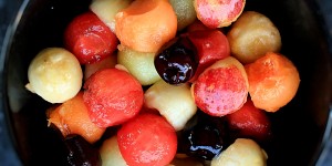 Beitragsbild des Blogbeitrags Melonen-Obst Salat 
