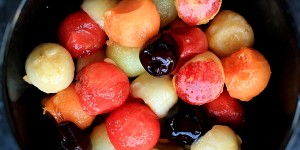 Beitragsbild des Blogbeitrags Melonen-Obst Salat