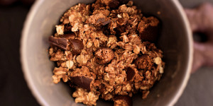 Beitragsbild des Blogbeitrags Lebkuchen Porridge